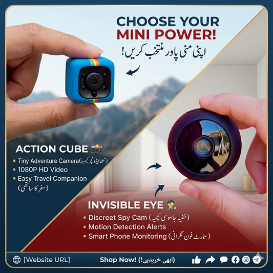Mini C@merea HD 1080p Night Vision